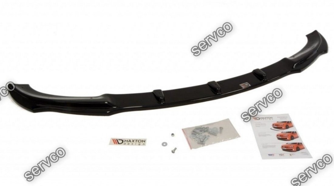 Prelungire splitter bara fata Bmw Seria 3 E46 Coupe 1998-2001 v2 - Maxton Design