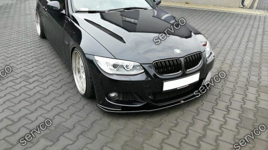 Prelungire splitter bara fata Bmw Seria 3 E92 M-Pachet Facelift 2010-2013 v4 - Maxton Design