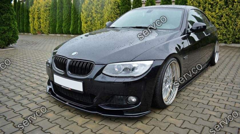 Prelungire splitter bara fata Bmw Seria 3 E92 M-Pachet Facelift 2010-2013 v5 - Maxton Design