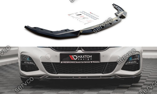 Prelungire splitter bara fata Bmw Seria 3 G20 G21 M-Pack 2018- v6 - Maxton Design