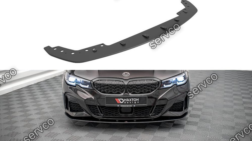 Prelungire splitter bara fata Bmw Seria 3 G20 G21 M-Pachet 2018-2022 v8 - Maxton Design