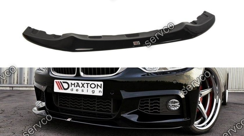 Prelungire splitter bara fata Bmw Seria 4 F32 M-Pachet GTS-Look 2013-2016 v5 - Maxton Design