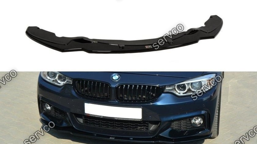 Prelungire splitter bara fata Bmw Seria 4 F32 M-Pachet 2013-2016 v4 - Maxton Design