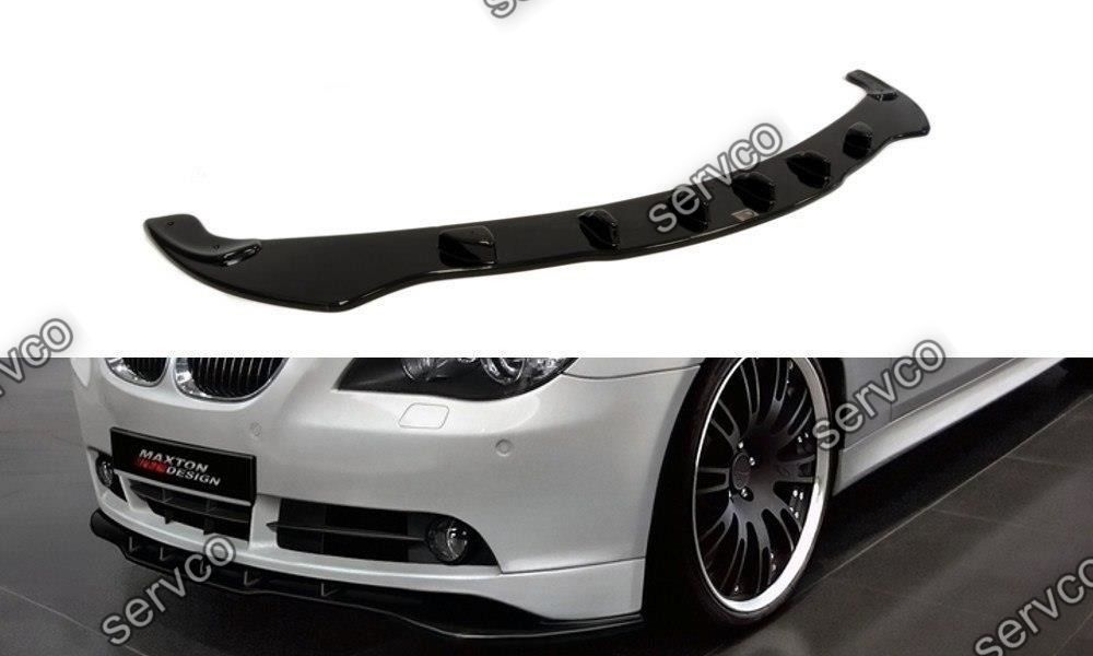 Prelungire splitter bara fata Bmw Seria 5 E60 E61 2003-2007 v2 - Maxton Design