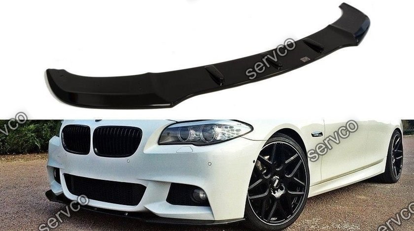 Prelungire splitter bara fata Bmw Seria 5 F10 F11 M-Pachet 2011-2014 v2 - Maxton Design