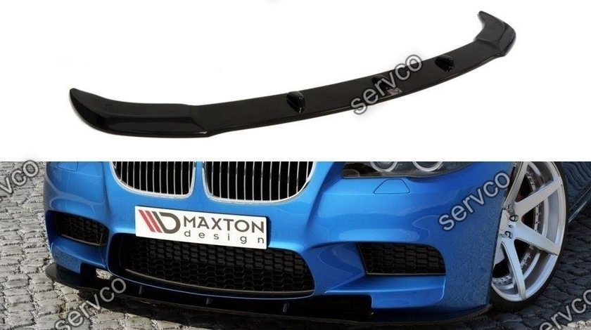 Prelungire splitter bara fata Bmw Seria 5 F10 M5 F11 2011-2014 v1 - Maxton Design