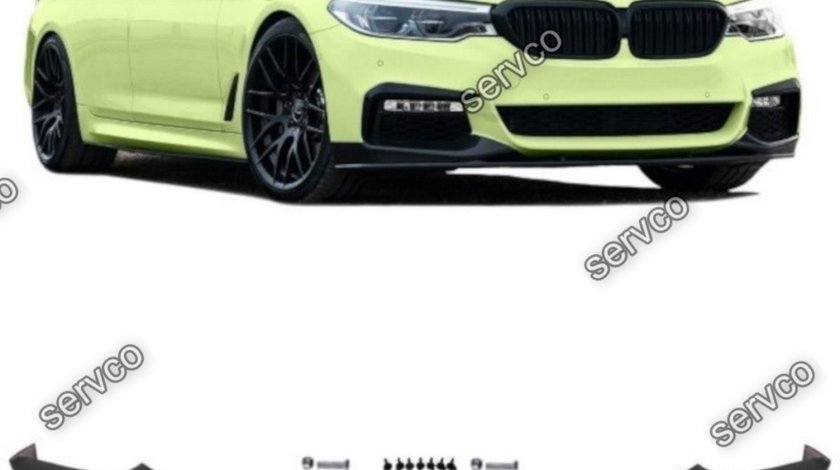 Prelungire splitter bara fata Bmw Seria 5 G30 M-Pachet Sport-Performance 2017- v3 - Maxton Design