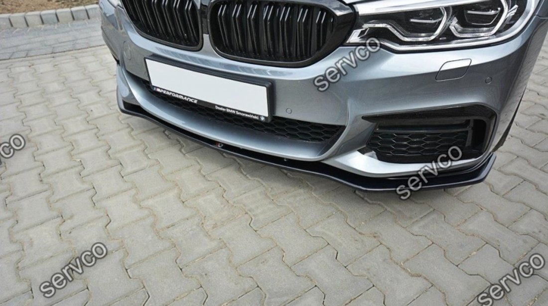 Prelungire splitter bara fata Bmw Seria 5 G30 G31M-Pachet 2017- v1 - Maxton Design