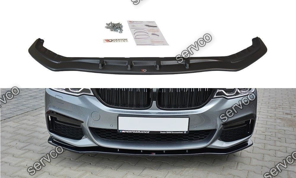 Prelungire splitter bara fata Bmw Seria 5 G30 G31M-Pachet 2017- v1 - Maxton Design