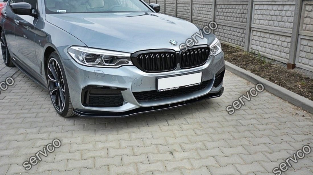 Prelungire splitter bara fata Bmw Seria 5 G30 G31M-Pachet 2017- v1 - Maxton Design