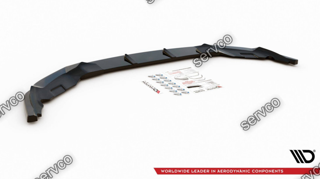 Prelungire splitter bara fata Bmw Seria 6 GT G32 M-Pack 2020- v1 - Maxton Design