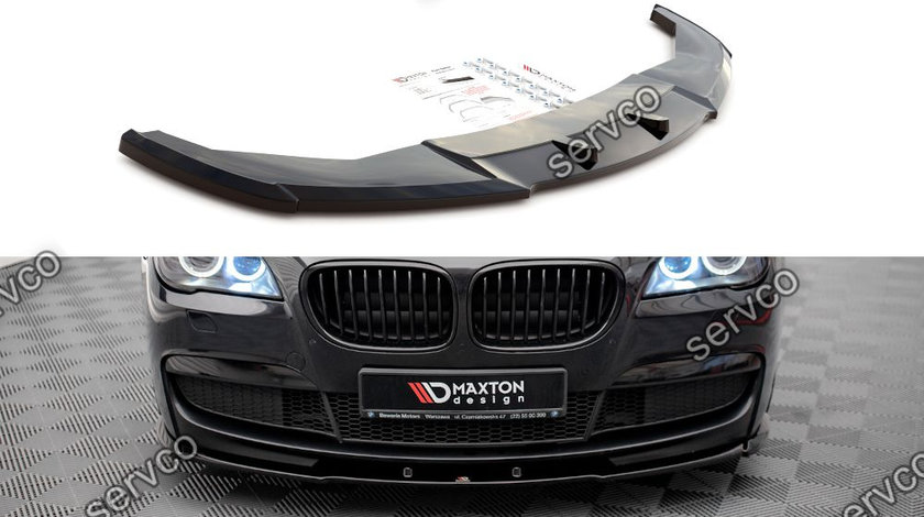 Prelungire splitter bara fata Bmw Seria 7 F01 M-Pack 2008-2013 v1 - Maxton Design