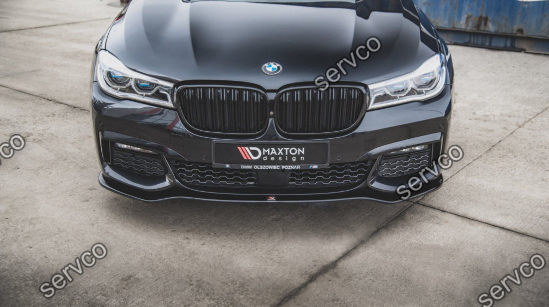 Prelungire splitter bara fata Bmw Seria 7 G11 M-Pack 2015-2018 v1 - Maxton Design