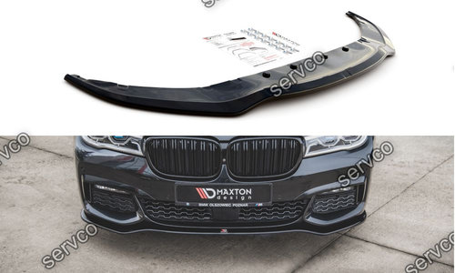 Prelungire splitter bara fata Bmw Seria 7 G11 M-Pack 2015-2018 v1 - Maxton Design