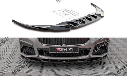 Prelungire splitter bara fata Bmw Seria 7 G11 M-Pack Facelift 2019- v4 - Maxton Design