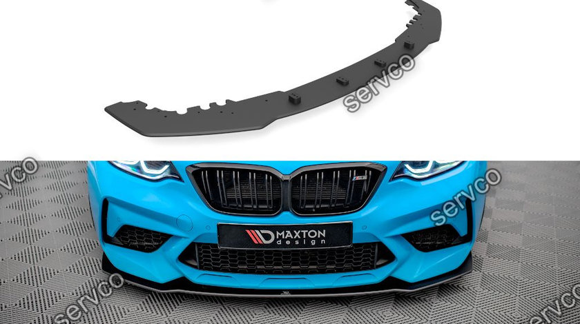 Prelungire splitter bara fata Bmw Seria M2 Competition F87 2016-2020 v7 - Maxton Design