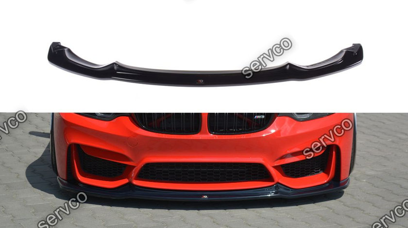 Prelungire splitter bara fata Bmw Seria M3 F80 2014-2018 v1 - Maxton Design