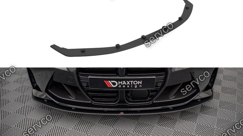 Prelungire splitter bara fata Bmw Seria M4 G82 2021- v4 - Maxton Design