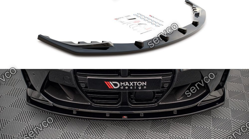 Prelungire splitter bara fata Bmw Seria M4 G82 2021- v1 - Maxton Design