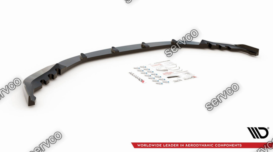 Prelungire splitter bara fata Bmw Seria M4 G82 2021- v3 - Maxton Design