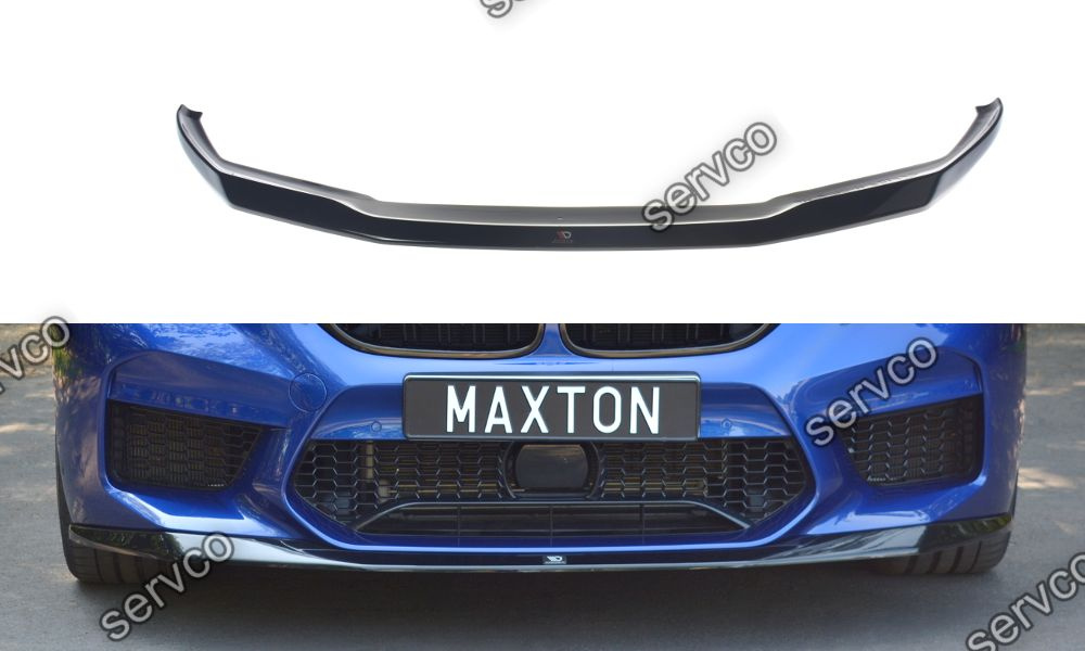 Prelungire splitter bara fata Bmw Seria M5 F90 2017- v1 - Maxton Design