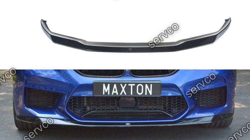 Prelungire splitter bara fata Bmw Seria M5 F90 2017- v1 - Maxton Design