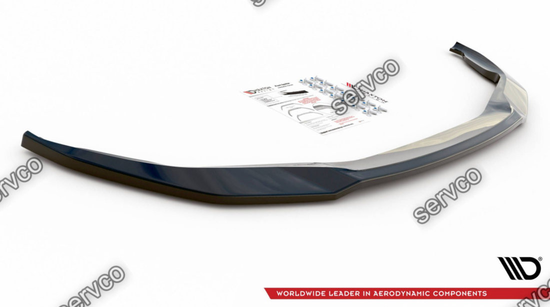 Prelungire splitter bara fata Bmw Seria M5 F90 Facelift 2020- v4 - Maxton Design