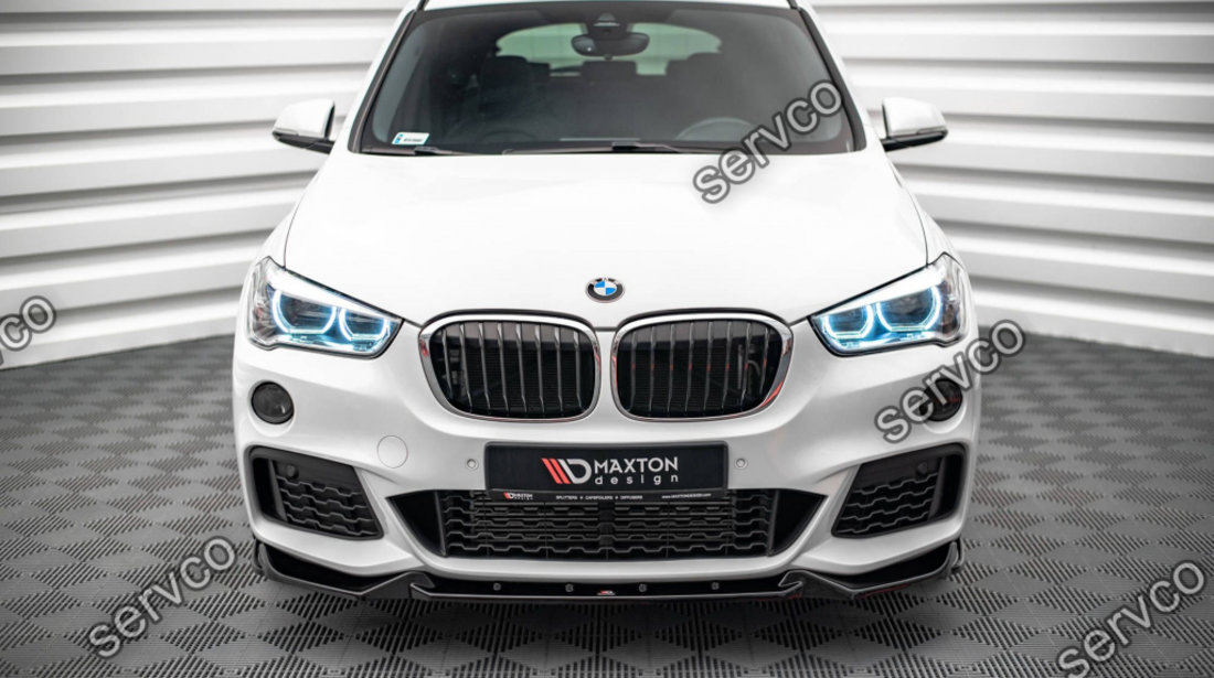 Prelungire splitter bara fata Bmw X1 M-Pack F48 2015-2019 v2 - Maxton Design