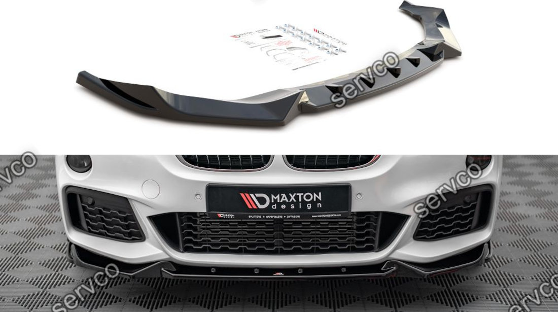 Prelungire splitter bara fata Bmw X1 M-Pack F48 2015-2019 v2 - Maxton Design