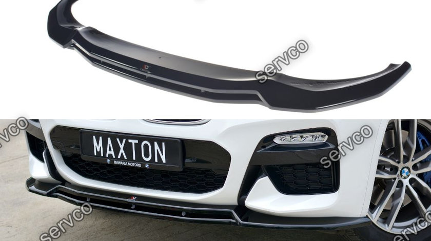 Prelungire splitter bara fata Bmw X3 G01 M-Pachet 2018- v1 - Maxton Design