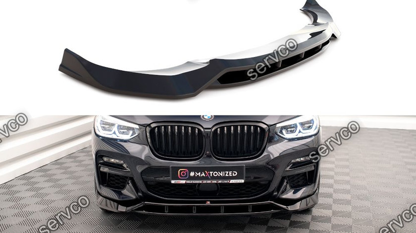 Prelungire splitter bara fata Bmw X3 G01 M40d 2019- v2 - Maxton Design