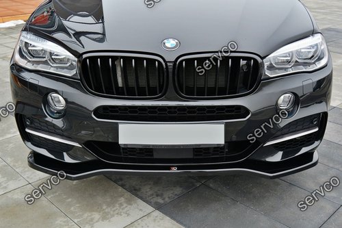 Prelungire splitter bara fata Bmw X5 F15 M50D 2013-2018 v1 - Maxton Design
