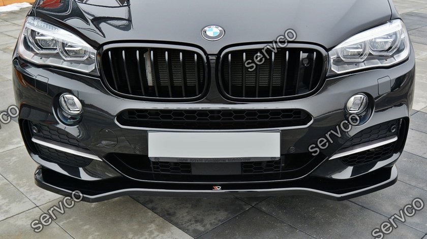 Prelungire splitter bara fata Bmw X5 F15 M50D 2013-2018 v1 - Maxton Design