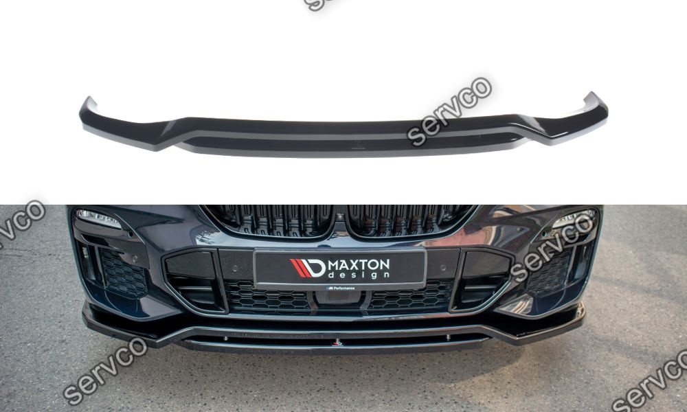 Prelungire splitter bara fata Bmw X5 G05 M-Pack 2018- v1 - Maxton Design