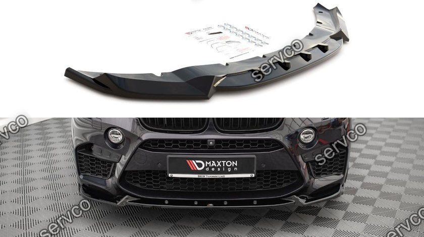 Prelungire splitter bara fata Bmw X5 M F15 2014-2018 v2 - Maxton Design