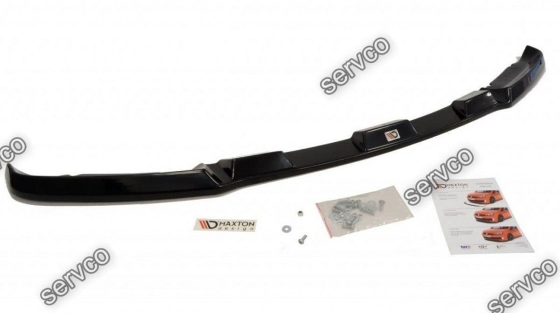 Prelungire splitter bara fata Bmw X6 E71 E72 2007-2010 v1 - Maxton Design