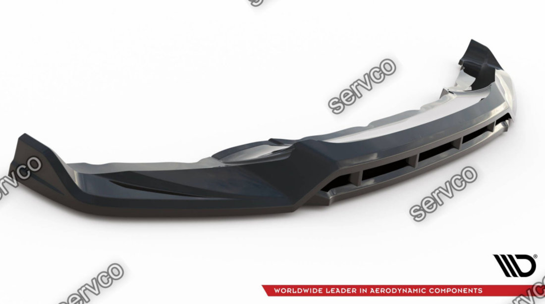 Prelungire splitter bara fata Bmw X6 F16 M-Pachet 2014-2019 v3 - Maxton Design