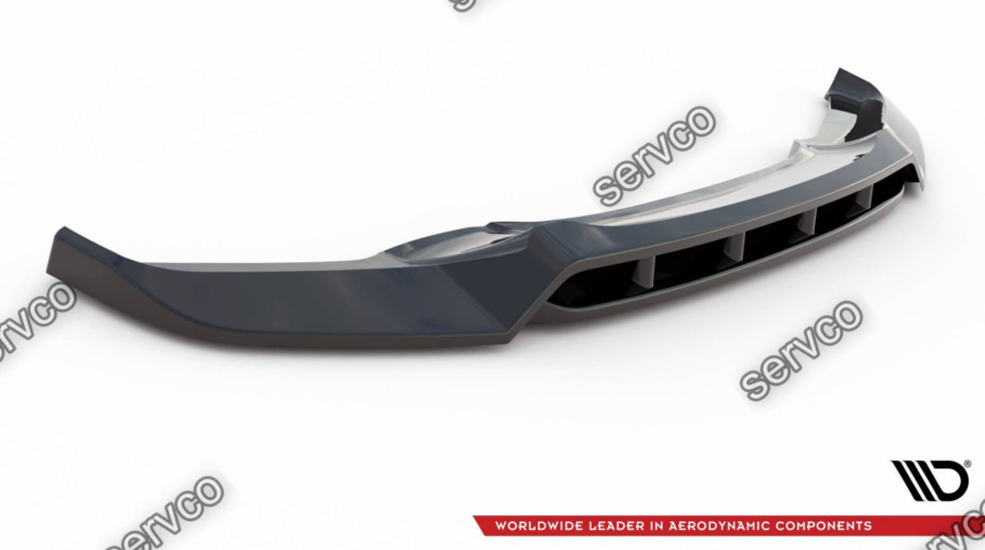 Prelungire splitter bara fata Bmw X6 F16 M-Pachet 2014-2019 v2 - Maxton Design
