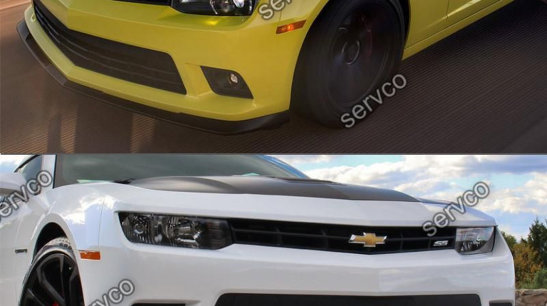 Prelungire splitter bara fata Chevrolet Camaro SS 1LE SS Style 2014-2015 v5