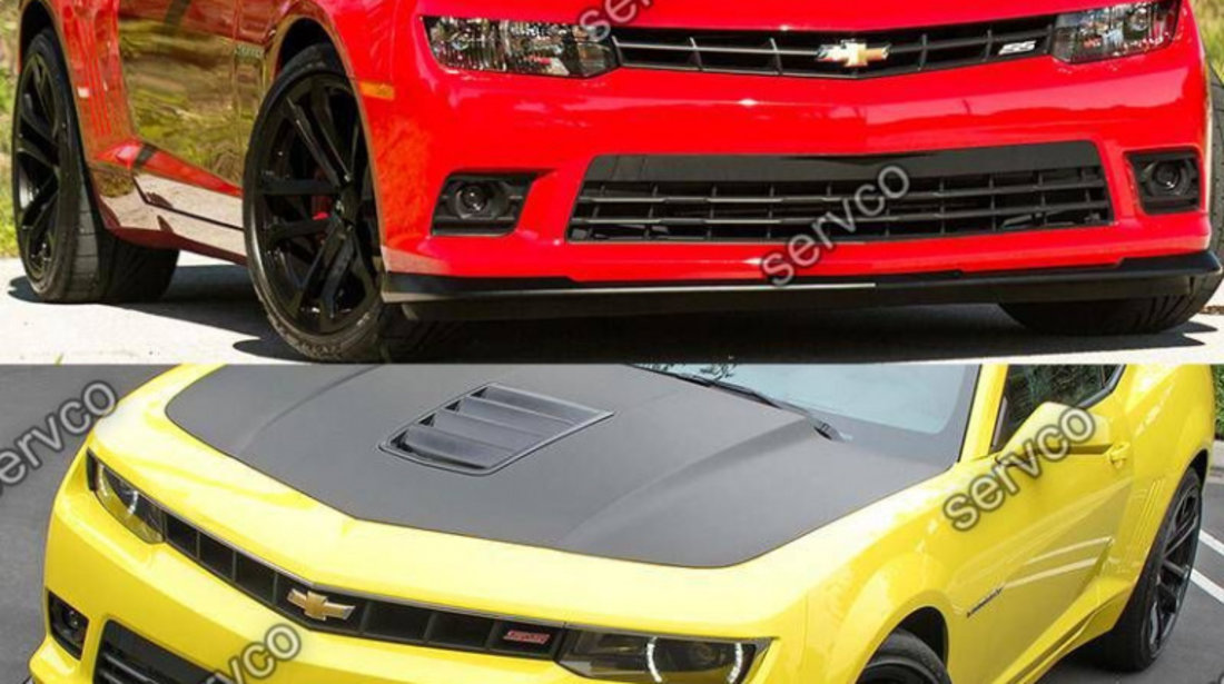 Prelungire splitter bara fata Chevrolet Camaro SS 1LE SS Style 2014-2015 v5