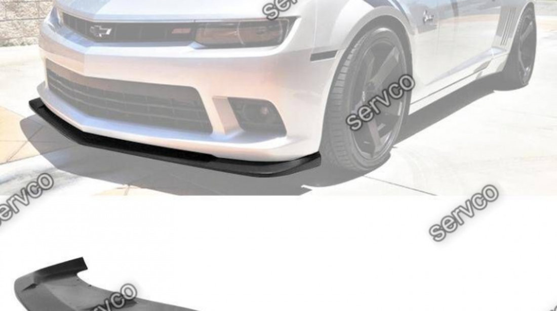 Prelungire splitter bara fata Chevrolet Camaro SS 1LE SS Style 2014-2015 v5