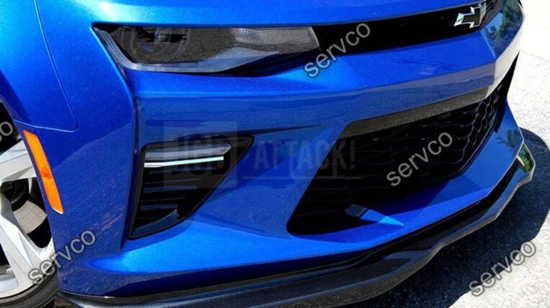 Prelungire splitter bara fata Chevrolet Camaro SS 2016-2018 v3