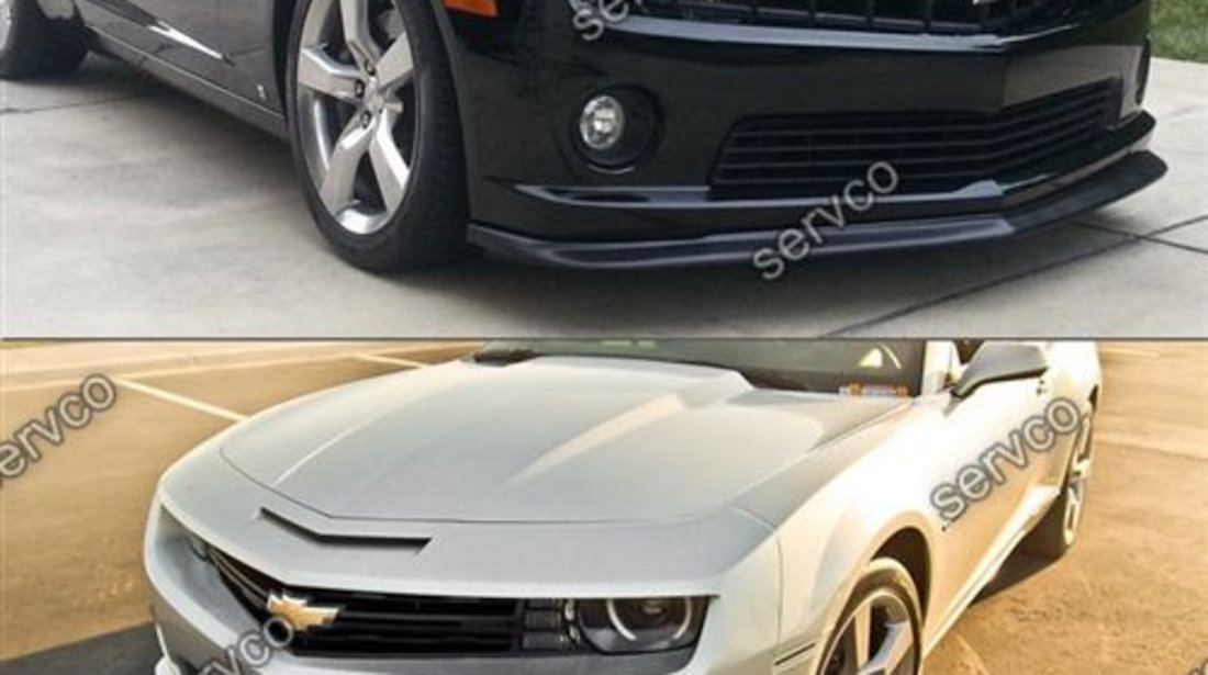 Prelungire splitter bara fata Chevrolet Camaro V8 ZL1 Style 2010-2013 v7