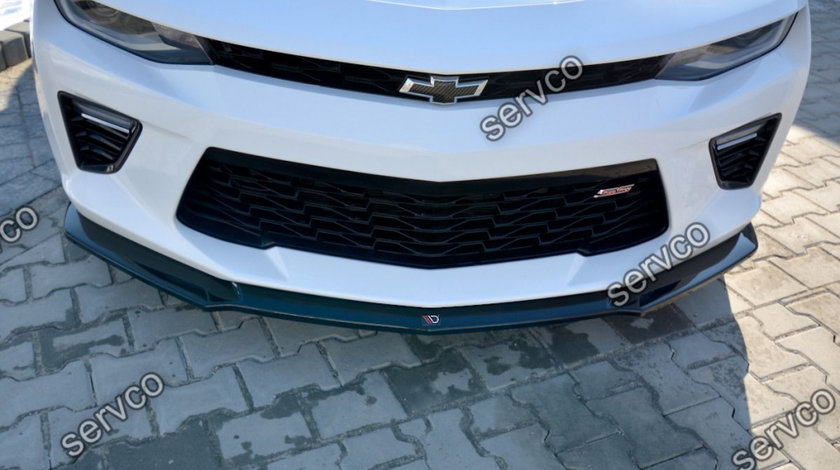 Prelungire splitter bara fata Chevrolet Camaro Mk6 Phase-I 2SS Coupe US Model 2016-2018 v2 - Maxton Design