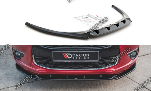 Prelungire splitter bara fata Citroen DS4 2011-2015 v1 - Maxton Design
