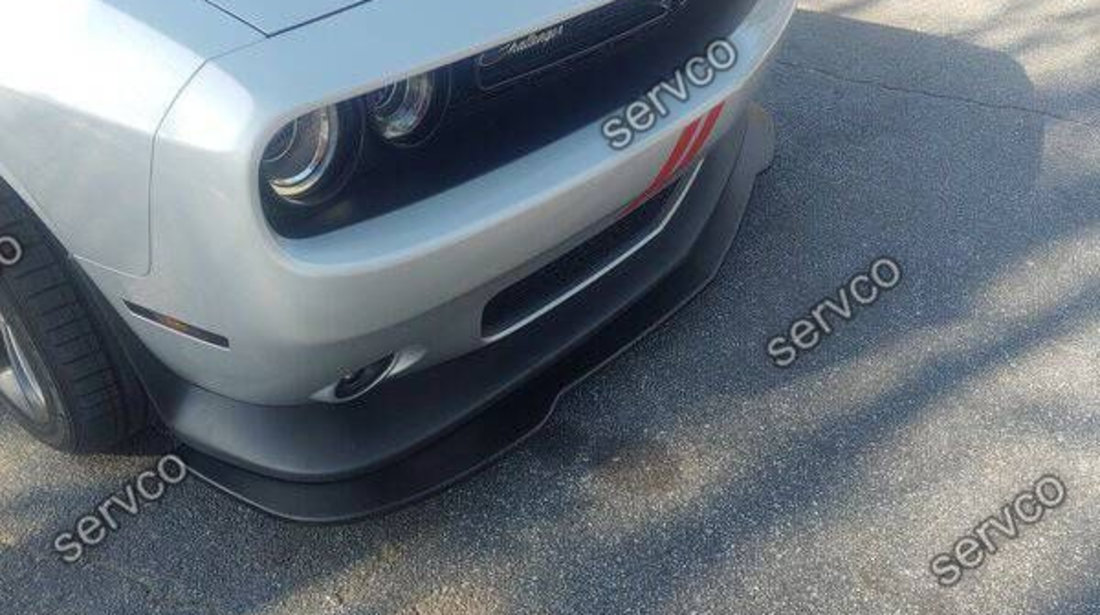 Prelungire splitter bara fata Dodge Challenger R/T 2015-2021 v1