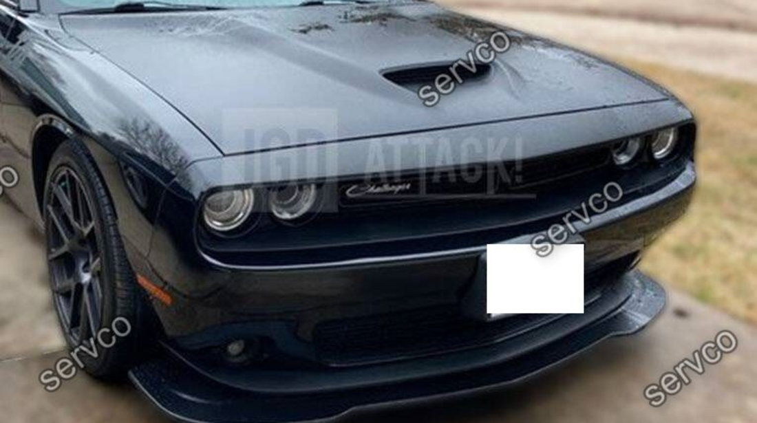 Prelungire splitter bara fata Dodge Challenger R/T 2015-2021 v1