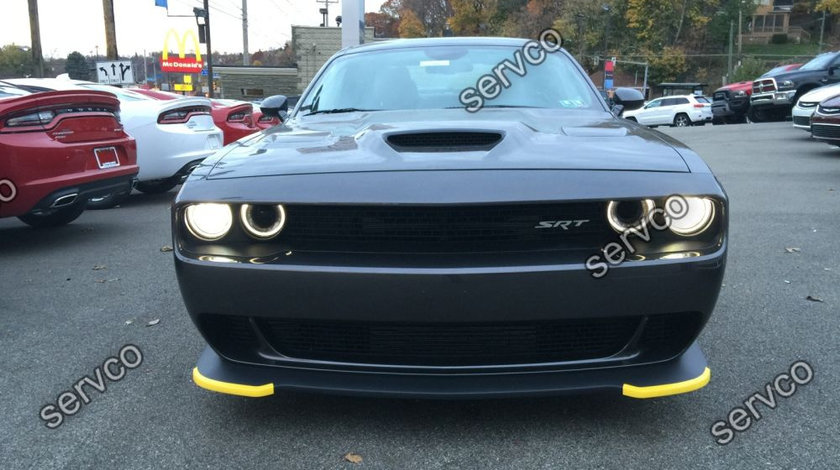 Prelungire splitter bara fata Dodge Challenger HELLCAT 2015-2021 v2