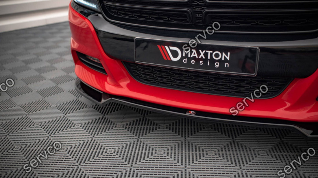 Prelungire splitter bara fata Dodge Charger RT Mk7 Facelift 2014- v2 - Maxton Design