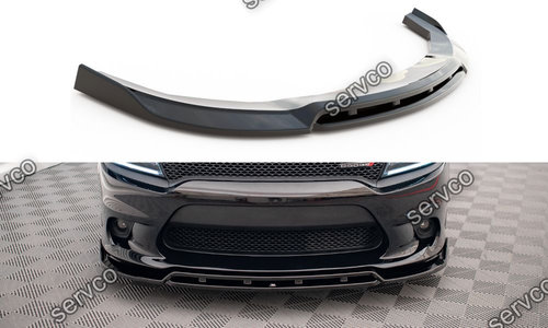 Prelungire splitter bara fata Dodge Charger SRT Mk7 Facelift 2014- v4 - Maxton Design